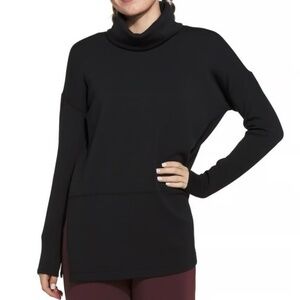 SPANX Black Turtleneck Top